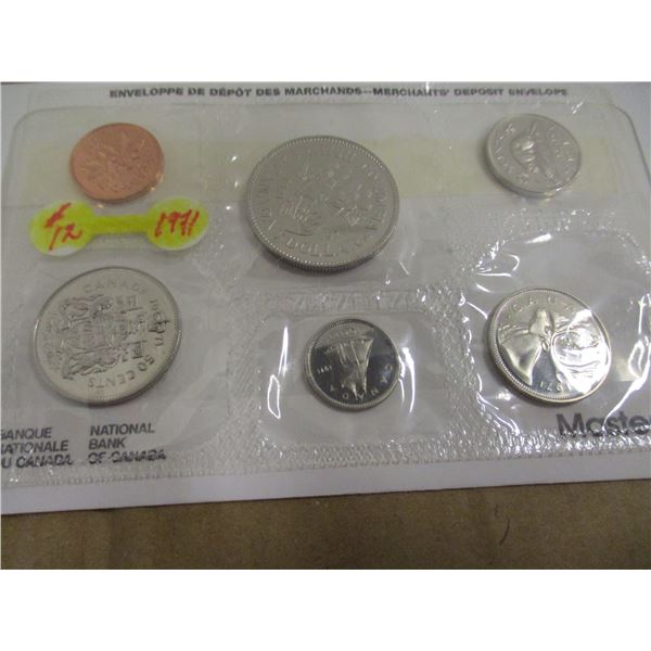 1971 PROOF CANADA MINT SEALED COIN SET