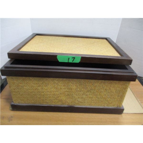 ESTATE:  STORAGE BOX (12" X 8" X 17")