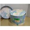 Image 1 : ESTATE:  SET OF 2 ROUND STORAGE BOXES