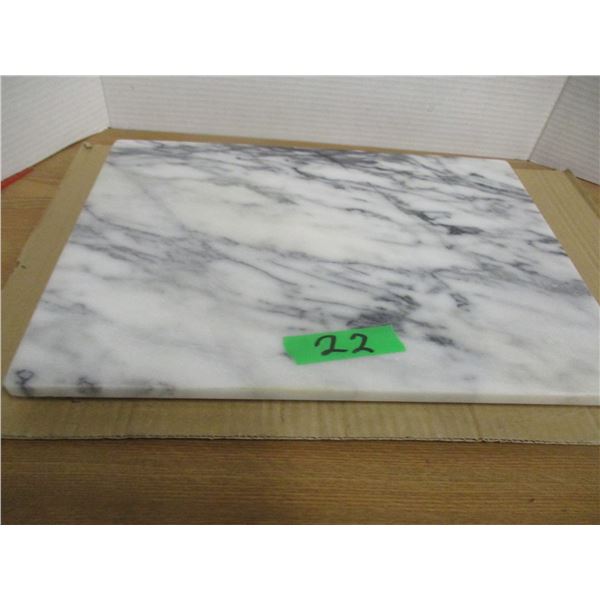 ESTATE:  MARBLE CUTTING BOARD (APPROX. 16 X 12")