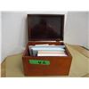 Image 1 : ESTATE:  WOOD BOX C/W RECIPES