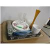 Image 2 : ESTATE:  FLAT C/W ASSORTED DISHWARE