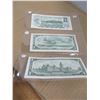 Image 2 : 1973, 1954, & 1967 LAST OF CANADA $1 BILLS