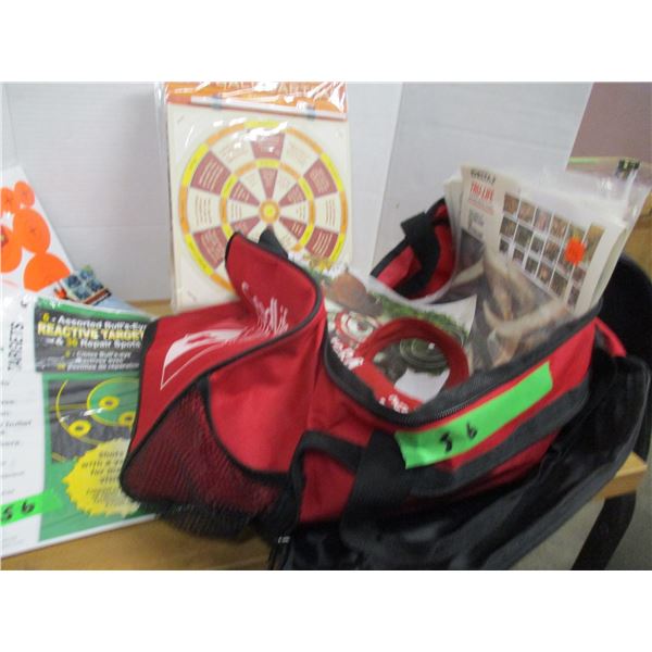 ESATE:  TOTE OF TARGETS & MISC
