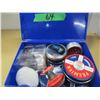 Image 1 : ESTATE:  BLUE BOX C/W AIR PELLET AMMO