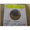 Image 1 : 1917C NEWFOUNDLAND SILVER FIVE CENT