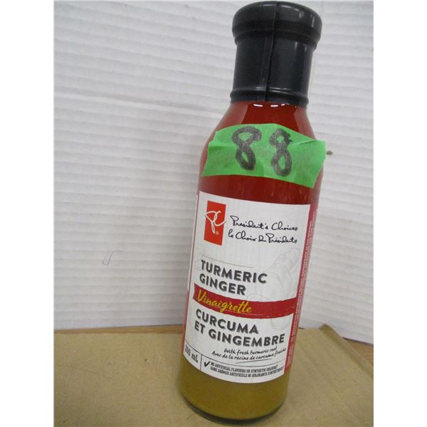 SHELF PULLS (AS IS):  TURMERIC GINGER MARINADE