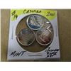 Image 1 : 2021 CANADA MINT COLORED DIME SET