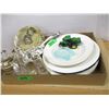 Image 1 : ESTATE:  FLAT C/W BOTTLES & DISHWARE