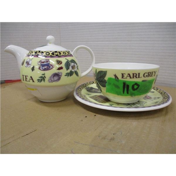 ESTATE:  3 PIECE ROY KIRKHAVEN TEA SET