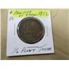 Image 1 : 1852 PROVINCE OF QUEBEC PENNY TOKEN