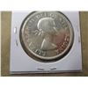 Image 2 : 1957 (3 WATERLINE) CANADA SILVER DOLLAR