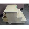 Image 2 : ESTATE:  3 STEP STOOL C/W DRAWERS