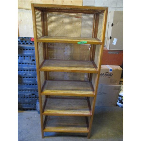 ESTATE:  5 SHELF UNIT (APPROX. 26 X 64 X 14")