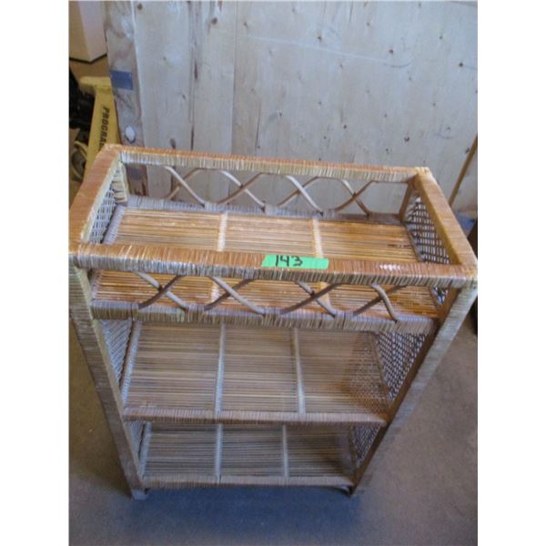 ESTATE:  3 SHELF UNIT (APPROX. 22 X 11 X 32")