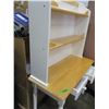 Image 1 : ESTATE:  WHITE DESK & HUTCH
