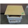 Image 1 : ESTATE:  WHITE 2 DRAWER STAND