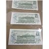 Image 2 : 1973 STOCK SHEET UNCIRCULATED LAST OF CANADA $1 BILLS