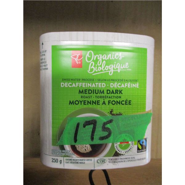 SHELF PULLS (AS IS):  MEDIUM DARK COFFEE (250G)