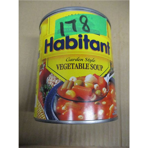SHELF PULLS (AS IS):  HABITANT VEGETABLE SOUP (796 ML)