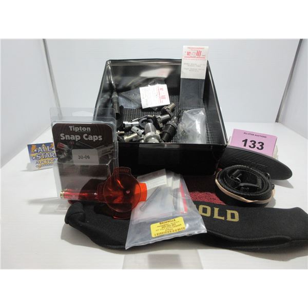 HUNTING:  TIN C/W GUN RELOADING SUPPLIES
