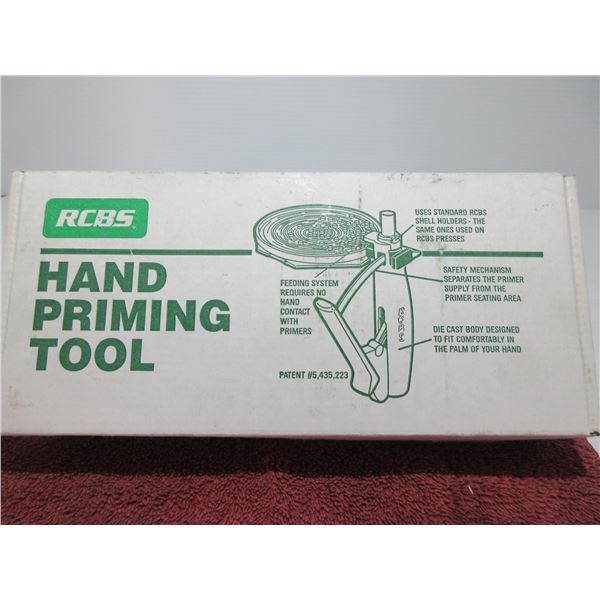 ESTATE:  RCBS HAND PRIMING TOOL