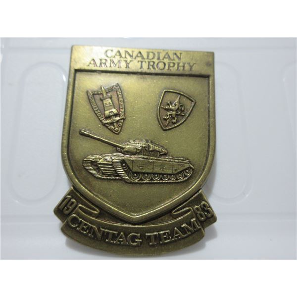 SEIZURE:  CANADIAN ARMY TROPHY PIN