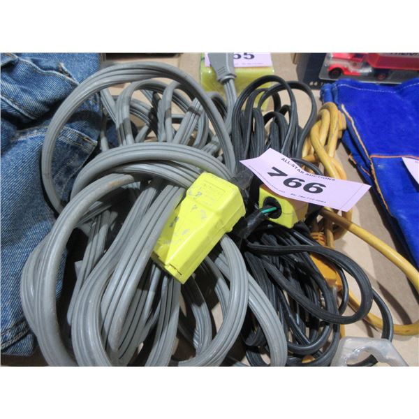 SEIZURE:  3 EXTENSION CORDS