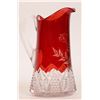 Image 3 : Rose Glass Pitcher 1900 [176364]