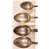 Image 2 : Fancy Reno Sterling Silver Spoons, 4 [178061]