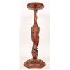 Image 2 : Egret Ashtray Pedestal, Handcarved Wood [179359]
