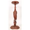 Image 2 : Egret Ashtray Pedestal, Handcarved Wood [179359]