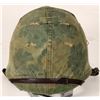 Image 2 : Vietnam Era Ground Troop Helmet & Cover [178484]