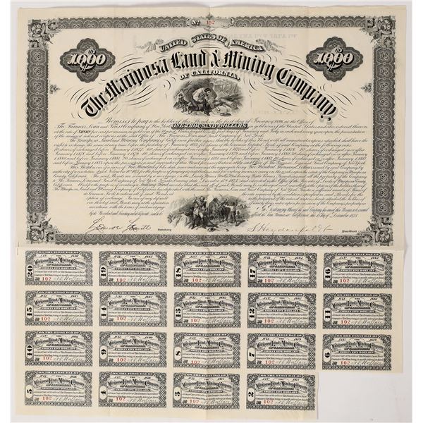 Mariposa Land & Mining Co., 1875, Bond [173461]