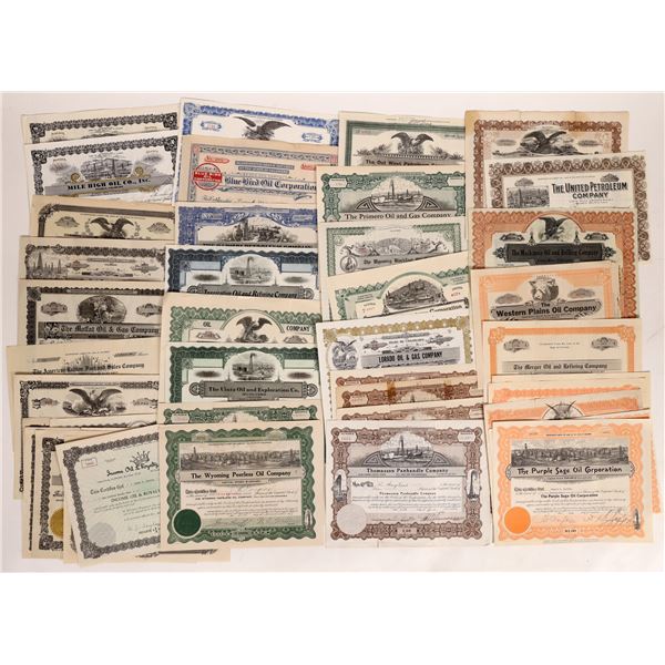 Colorado Oil Stock Collection, 50 [177418]