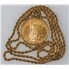 Image 1 : American Gold Eagle Pendant [178768]