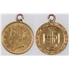 Image 1 : $2 1/2 Gold Piece Love Token  [177392]