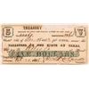 Image 1 : Texas $5  Treasury Note 1865 [178758]