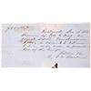 Image 1 : Wells Fargo Receipt, Baldwin & Co. Agents,  1856  - RARE! [175693]