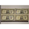 Image 1 : 1957, 57-A & 2-1957-B US $1 SILVER CERTIFICATES