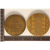 Image 2 : 2 RUSSIAN ORBITAL SPACE MEDALS: 2 1/4" & 2 1/2"