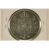 Image 2 : 1976 SWEDEN SILVER 50 KRONER BU .8039 OZ. ASW