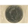 Image 2 : 1990 CANADA $5 BU SILVER MAPLE LEAF