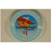 Image 2 : $1 SOARING EAGLE CASINO CHIP