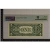 Image 2 : 1963-B US $1 FRN PMG 58 CHOICE ABOUT UNC FR#