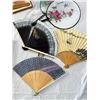 Image 8 : Large Assortment of Fans & Parasol