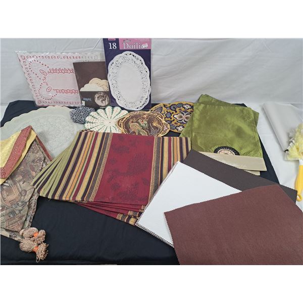 Assorted Table Linens - Sunrise Estate Services Ltd