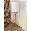 Image 1 : Vintage Brass Coloured Floor Lamp