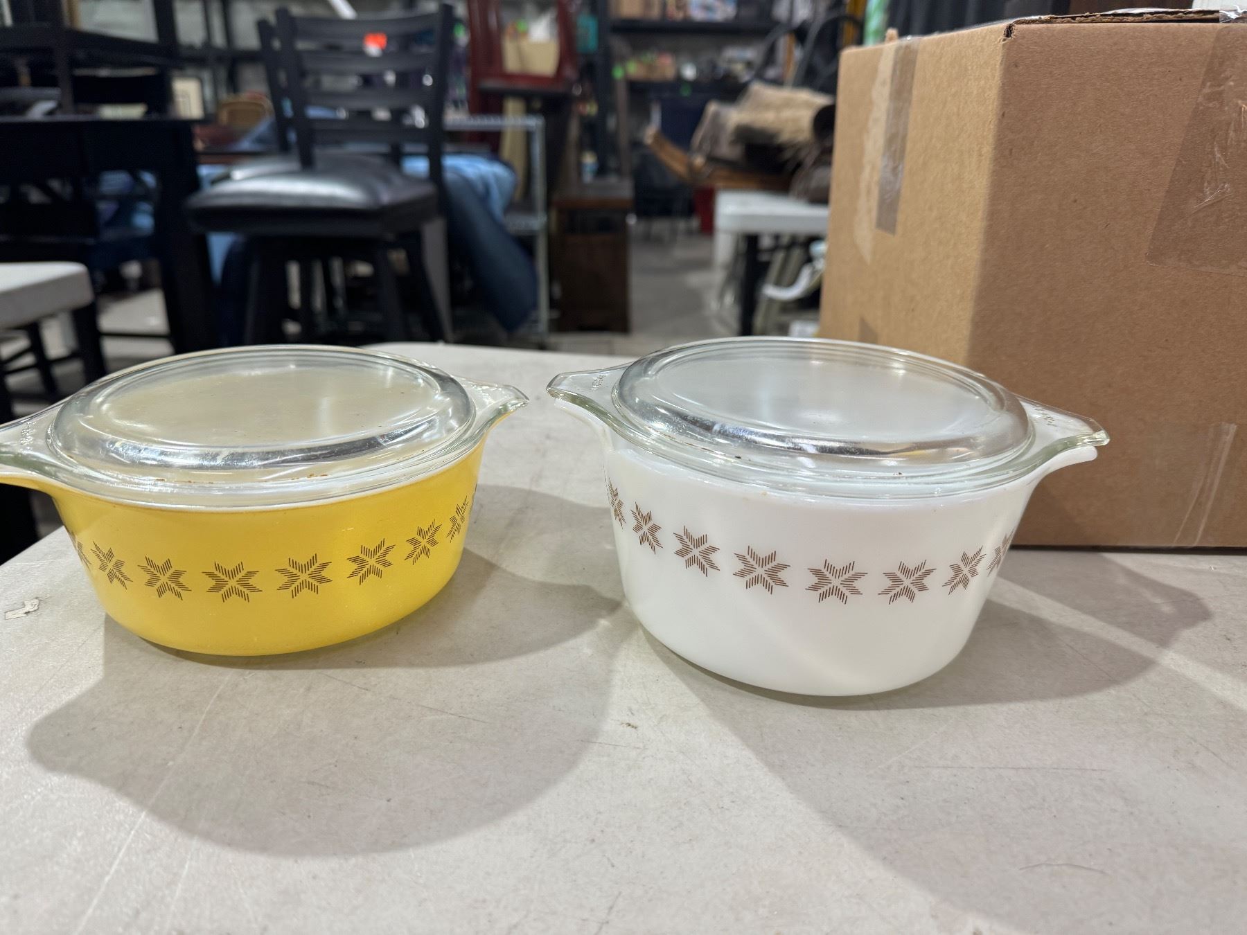 Pyrex dishes