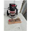 Image 1 : Craftsman router with router bits